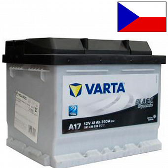   VARTA BLACK dynamic 6--41Ah R+ 360 EN 207175175 (541 400 036)